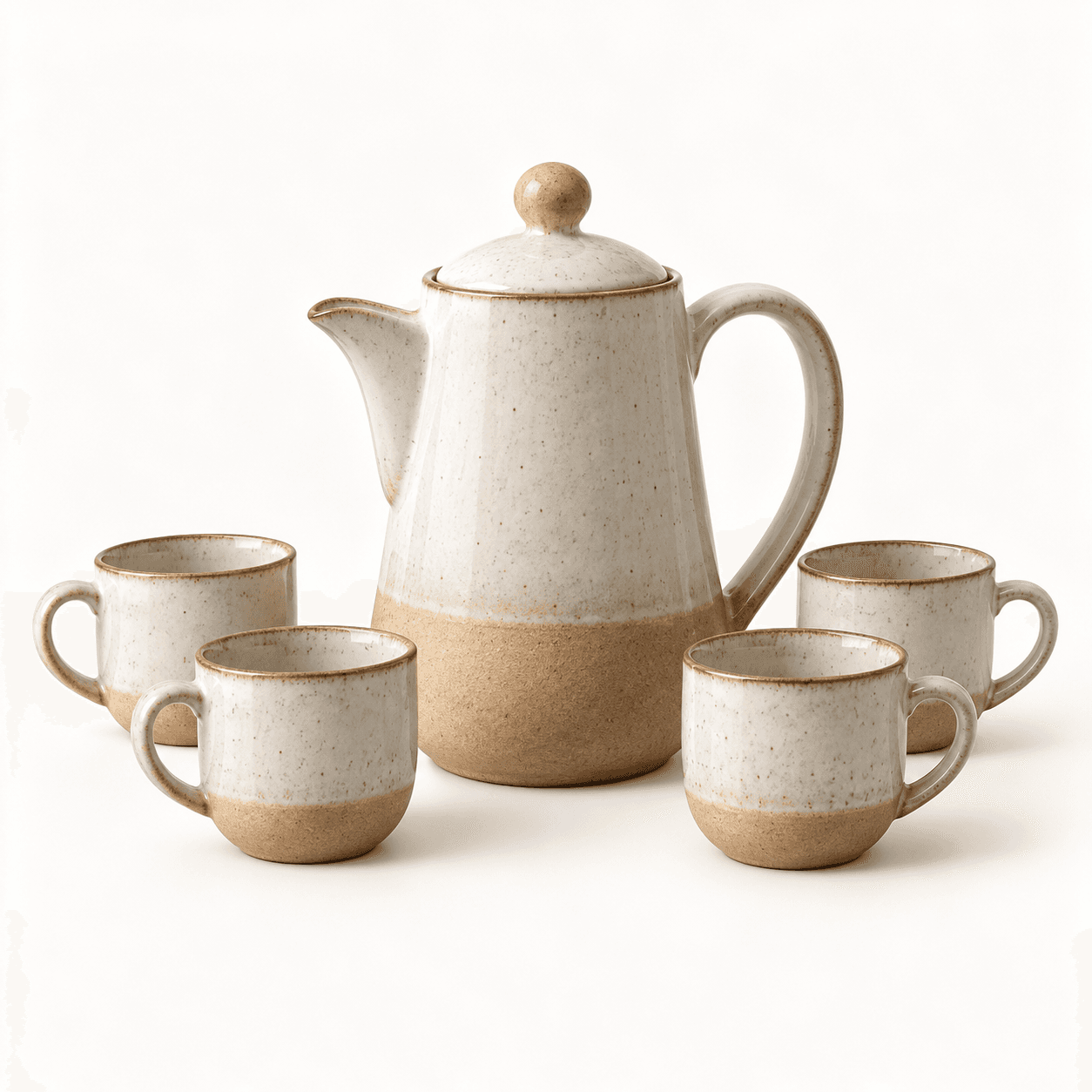 Ceramic coffee set — 1