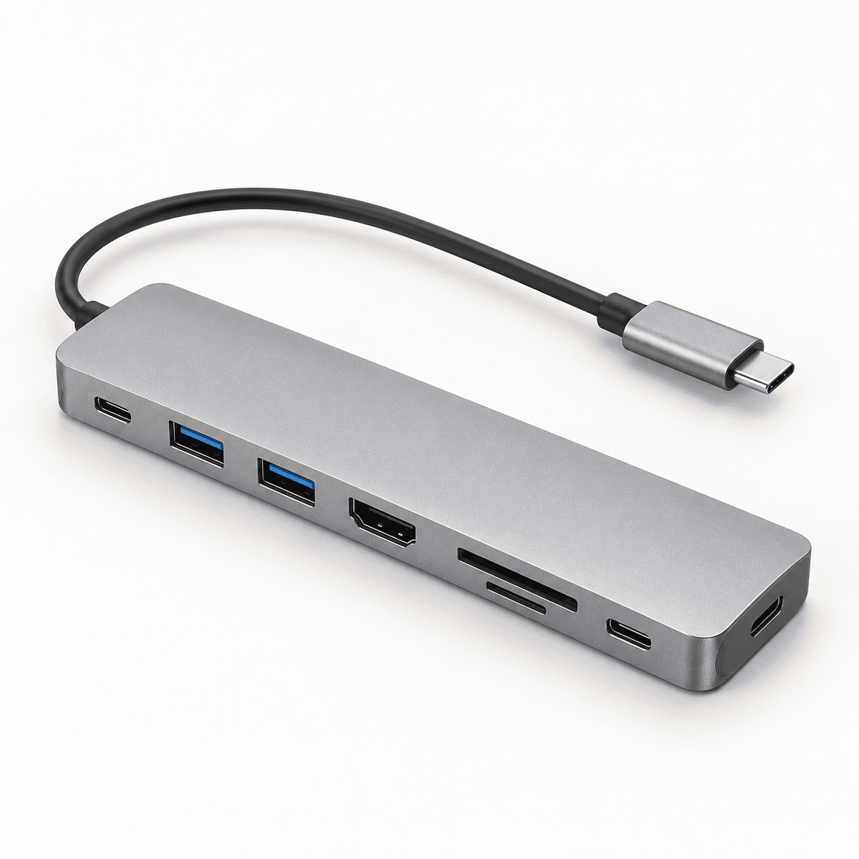 Seven-port USB-C hub — 1